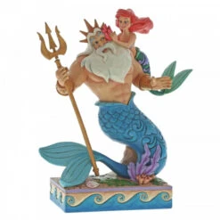 Disney’s Ariel & King Triton - Daddy’s Little Princess - 4059730 -Kid Toys Store disney traditions disney ariel king triton daddys 4