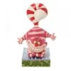 Disney - Cheshire Cat Candy Cane Cheer Figurine -Kid Toys Store disney traditions disney cheshire cat candy cane c