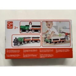 Hape Steam-Era Passenger Train -Kid Toys Store hape steam era passenger train 2