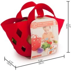 Hape Toddler Vegetable Basket 10 Hape Toddler Vegetable Basket -Kid Toys Store hape toddler vegetable basket 2