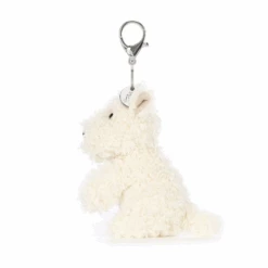 Jellycat - Munro Scottie Dog Bag Charm -Kid Toys Store jellycat bag charms jellycat munro scottie dog bag 2