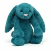 Jellycat - Bashful Mineral Blue Bunny Medium -Kid Toys Store jellycat bashful jellycat bashful mineral blue bun