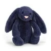 Bashful Navy Bunny - Medium 1 Bashful Navy Bunny - Medium -Kid Toys Store jellycat bashful jellycat bashful navy bunny mediu
