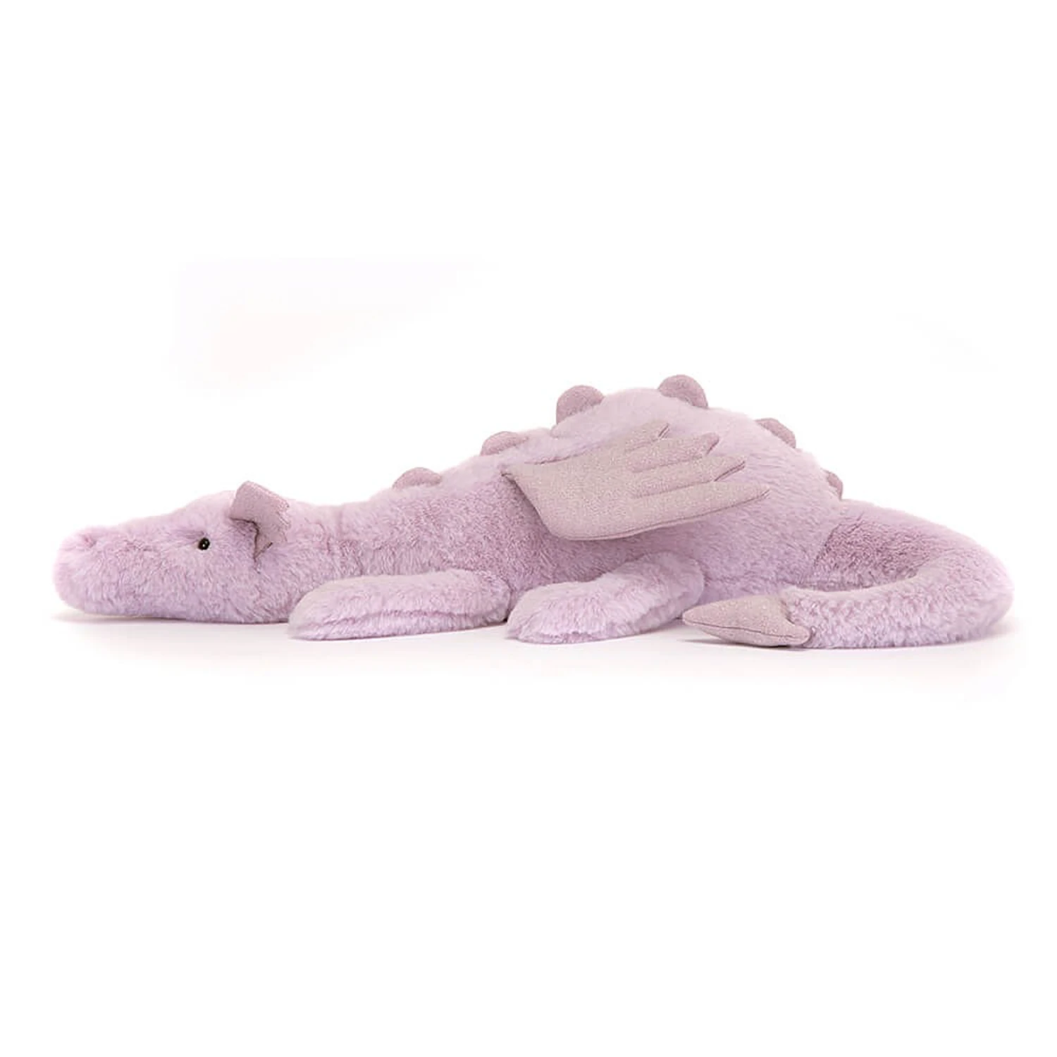 Jellycat - Lavendar Dragon - Medium 4 Jellycat - Lavendar Dragon - Medium - Image 2