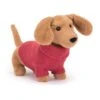 Jellycat - Sweater Sausage Dog Pink -Kid Toys Store jellycat beautifully scrumptious jellycat sweater