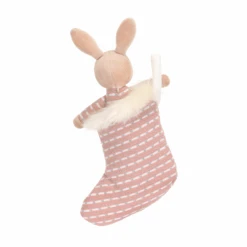 Jellycat - Shimmer Stocking Bunny 9 Jellycat - Shimmer Stocking Bunny -Kid Toys Store jellycat festive jellycat shimmer stocking bunny 2