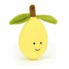 Jellycat - Fabulous Fruit Lemon 1 Jellycat - Fabulous Fruit Lemon -Kid Toys Store jellycat fruit veg jellycat fabulous fruit lemon