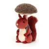 Jellycat - Fungi Forager Squirrel 1 Jellycat - Fungi Forager Squirrel -Kid Toys Store jellycat little legs jellycat fungi forager squirr
