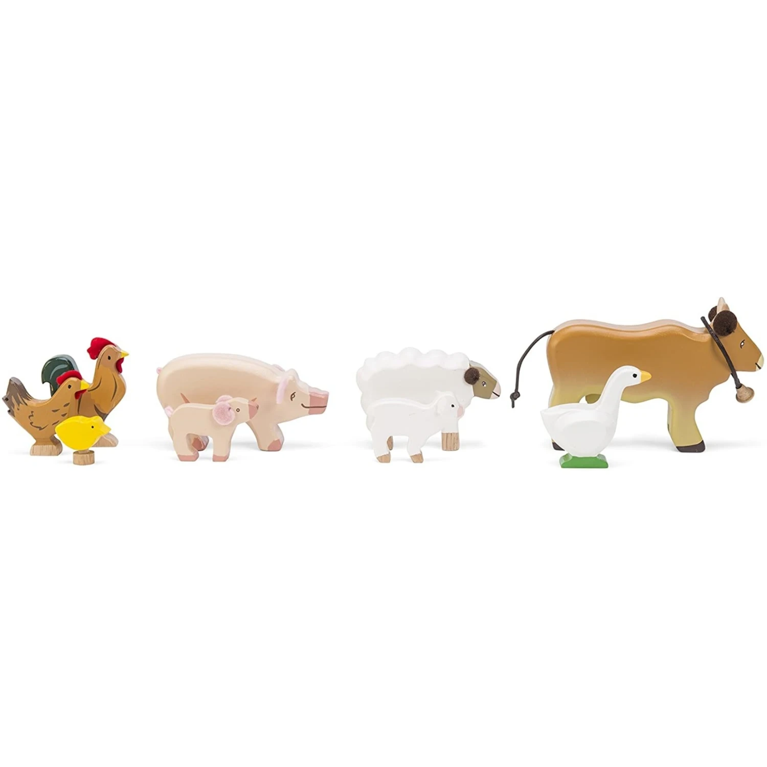 Le Toy Van Sunny Farm Wooden Animal Set 5 Le Toy Van Sunny Farm Wooden Animal Set - Image 3