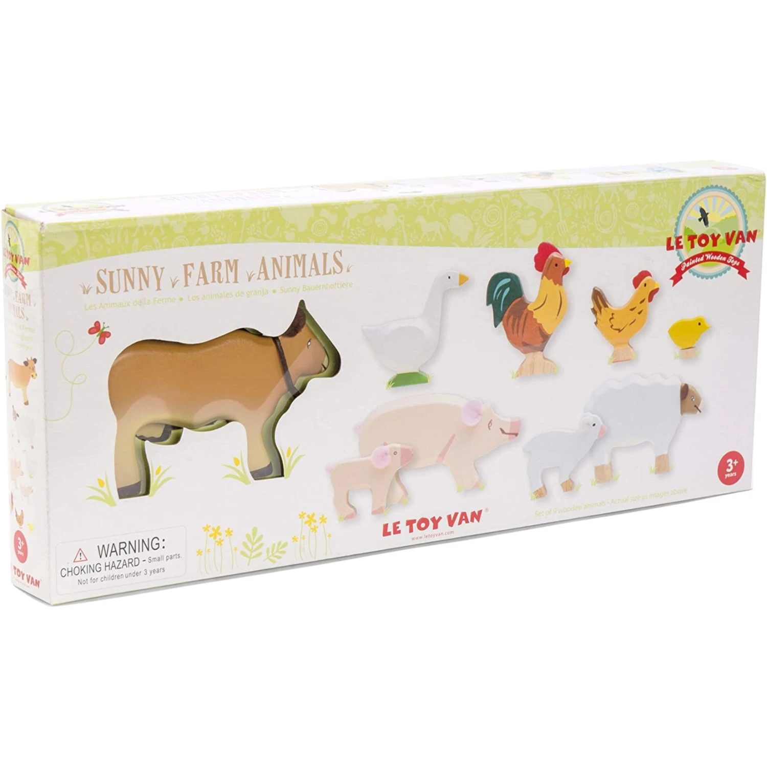 Le Toy Van Sunny Farm Wooden Animal Set 6 Le Toy Van Sunny Farm Wooden Animal Set - Image 4