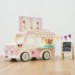 Le Toy Van Wooden Dolly Ice Crean Van -Kid Toys Store le toy van wooden dolly ice crean van 5