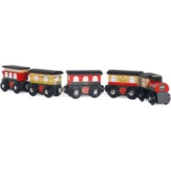 Kid Toys Store -Kid Toys Store le toy van wooden royal express train red 1