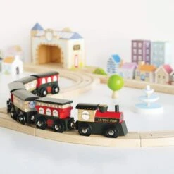 Le Toy Van Wooden Royal Express Train (Red) 13 Le Toy Van Wooden Royal Express Train (Red) -Kid Toys Store le toy van wooden royal express train red 4
