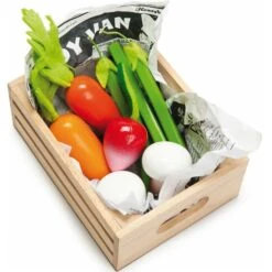 Le Toy Van Wooden Vegetables ‘Five A Day’ Honeybee