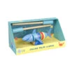Push Along Shark - Boxed 2 Push Along Shark - Boxed -Kid Toys Store orange tree toys push along shark boxed