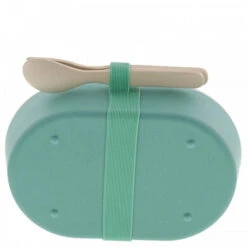 Peppa Pig - Bamboo Snack Box With Cutlery Set -Kid Toys Store peppa pig peppa pig bamboo snack box with cutlery 2