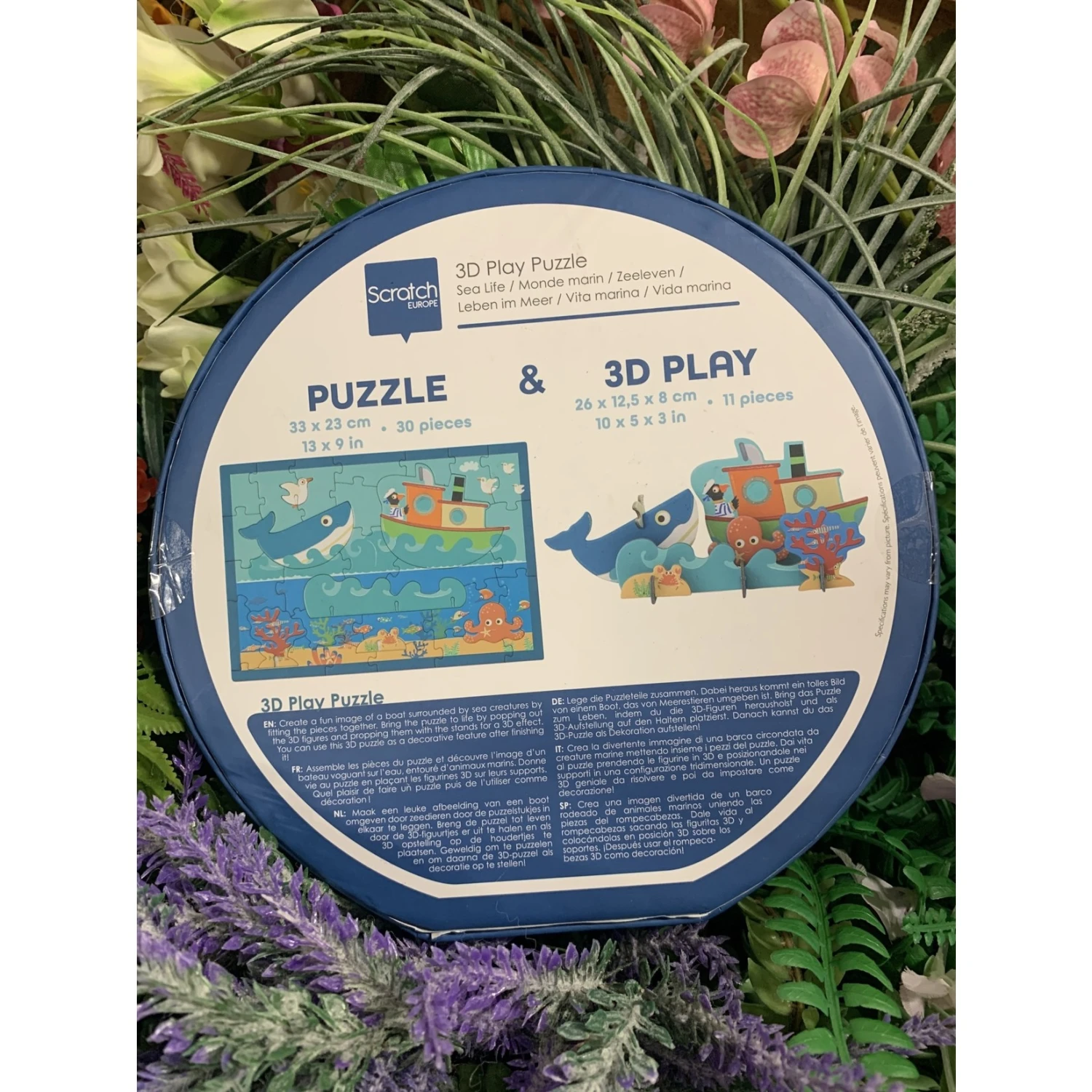 3D Ocean Play Puzzle 30pcs 5 3D Ocean Play Puzzle 30pcs - Image 3