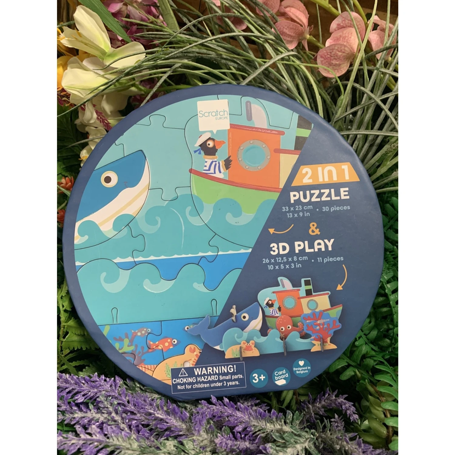 3D Ocean Play Puzzle 30pcs 3 3D Ocean Play Puzzle 30pcs