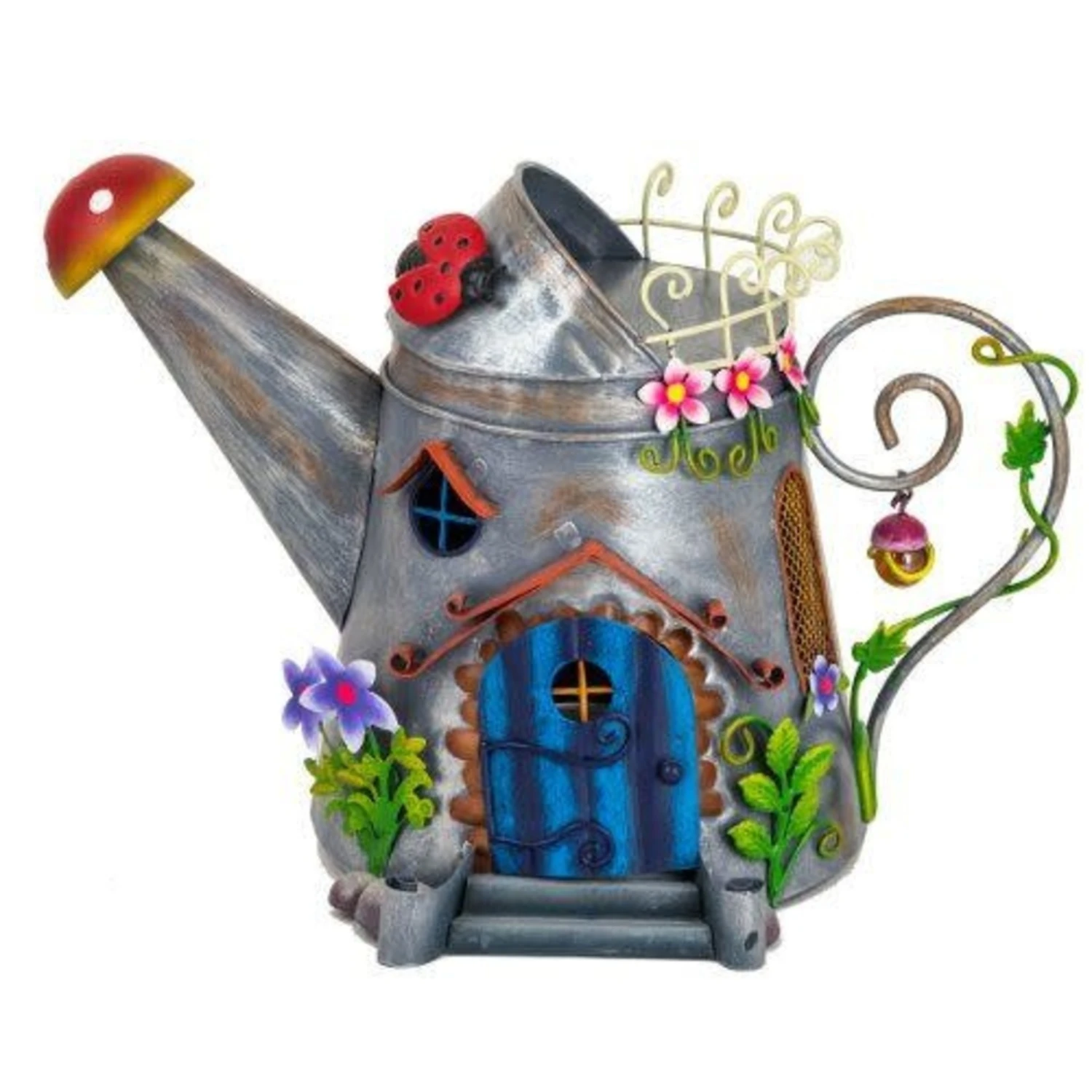 Fairy Kingdom - Watering Can Fairy House 3 Fairy Kingdom - Watering Can Fairy House